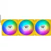 Thermaltake CT120 EX Reverse ARGB 120mm Gehäuselüfter 3er-Pack Gelb
