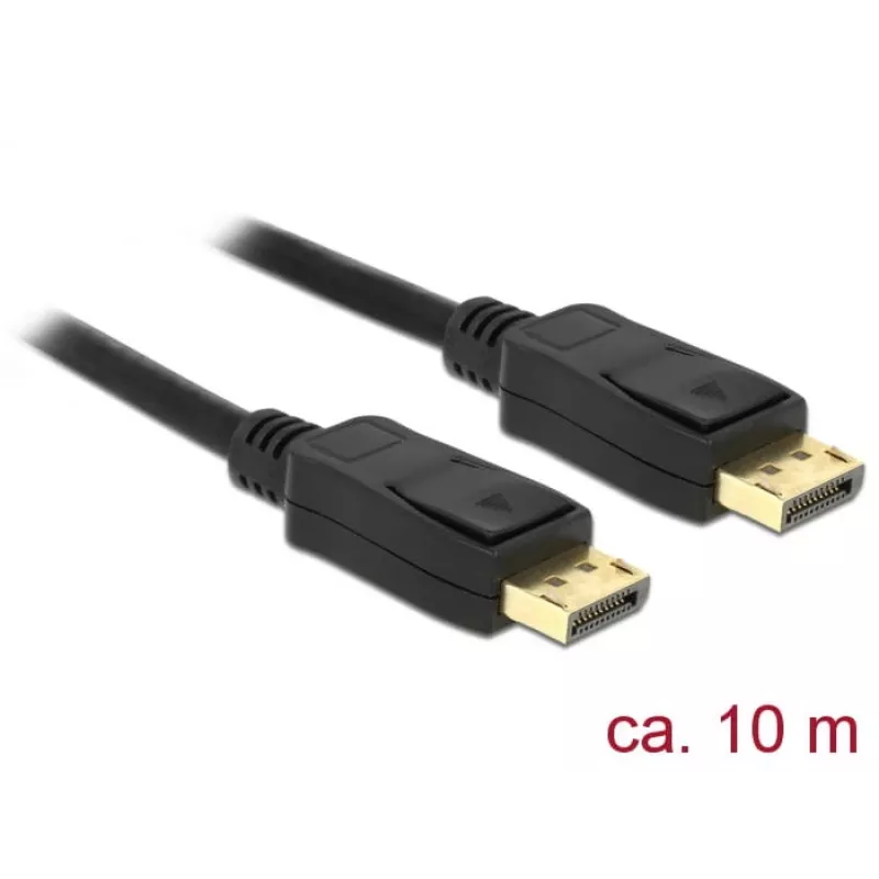 DisplayPort-Kabel DeLOCK 84862 10 m Schwarz