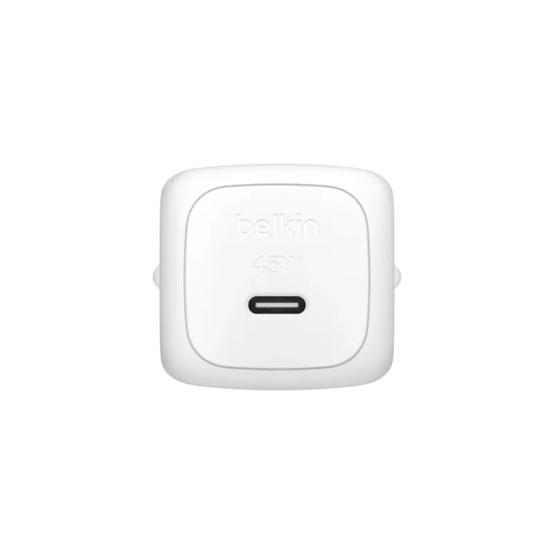 Indoor-Ladegerät Belkin WCA013kqWH Universal Schnellladung USB Typ-C 1 Anschluss Weiß