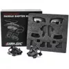 Simagic Schaltwippen-Modul S410 Schwarz Dual Clutch, Ersatz-Wippeneinheit für kompatible Racing Rigs