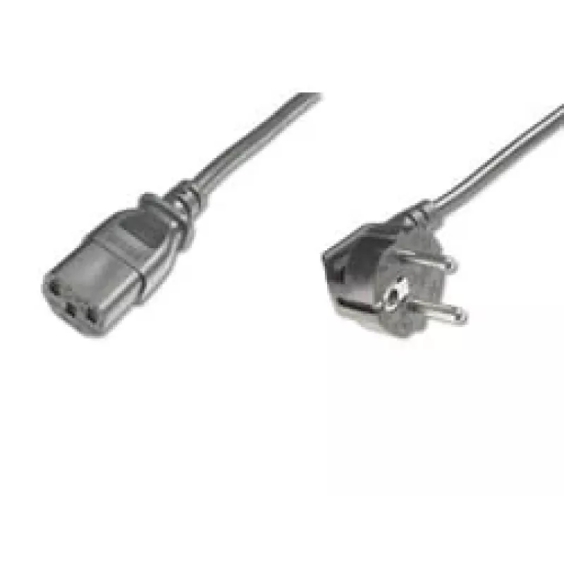 Netzkabel Digitus AK-440100-018-S 1,8 m CEE7/7 auf IEC C13