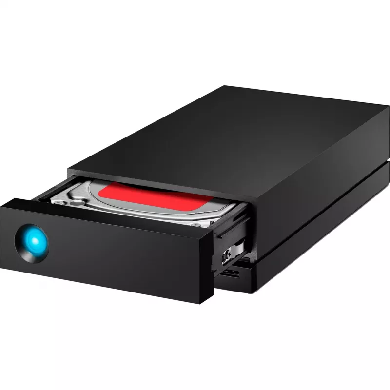 LACIE 1big Dock 8 TB Thunderbolt 3 + USB 3.1 8,9 cm 3,5 Zoll für MAC PC grau