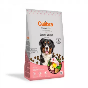 CALIBRA Premium Line Junior Large Chicken - Trockenfutter für Hunde - 12kg