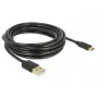 USB-Kabel DeLOCK 83669 USB 2.0 4 m USB A USB C Schwarz