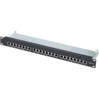 Renkforce 24 Port Netzwerk-Patchpanel 48,26 cm (19) CAT 6a 1 HE (RF-3353158)