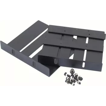 Rack-Winkelhalterung Omnitronic 30100937 3U zur Montage von Audiogeräten in 19-Zoll-Racks