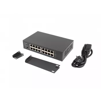 Lanberg Switch RSGE-16 Rack 10/19 (16-Port 1Gb)