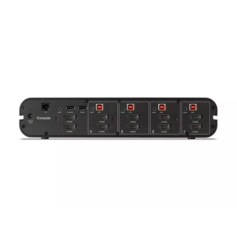 KVM-Switch Belkin F1DN204KVM-UNN4 HDMI 4K USB Rackmontage