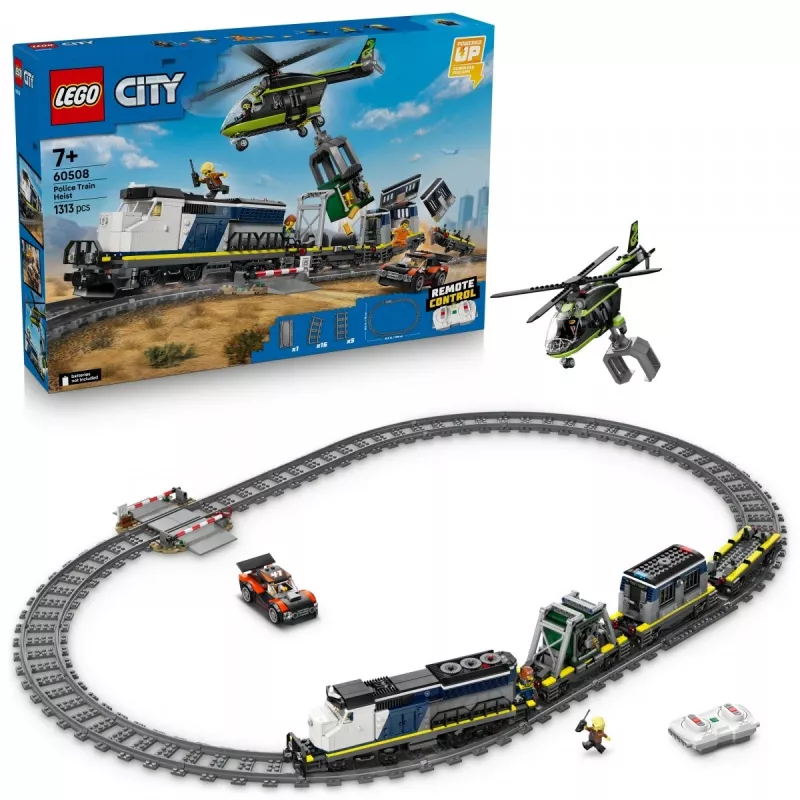 Bricks City 60508 Police Train Heist
