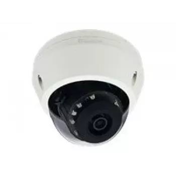 LevelOne HUBBLE Fixed Dome IP Netzwerkkamera, H.265, 5 Megapixel, 802.3af PoE, IR-LEDs, Innen-/Außenbereich, vandalismussicher