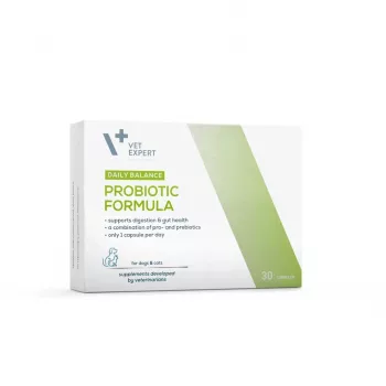 VETEXPERT Probiotische Formel - Probiotikum für Hunde und Katzen - 30 Stk.