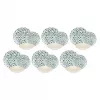 Tafelservice für 6 Personen Rose&Tulipani R18420TA18 Sea Stones Design, 18-teilig