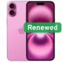 Grade A++ | Apple iPhone 16 Plus | 6,7 Zoll OLED | 5G | 128 GB | Pink | iOS | Apple Renew