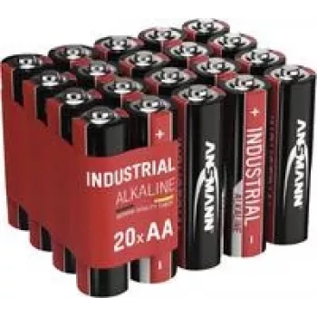 Ansmann Gerätebatterie 1,5 V LR6/AA Packung mit 20 Stück (1502-0002)