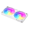 Gamemax CPU-Flüssigkeitskühler | GLACIER 240 LCD WH | Intel, AMD