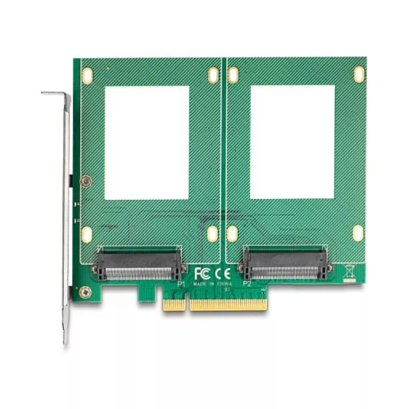 Interner U.2-Adapter DeLOCK 90162 PCIe-Host-Schnittstelle LED-Anzeigen