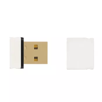 Qoltec - Netzwerkadapter - USB 2.0 - 802.11b/g/n - Weiß