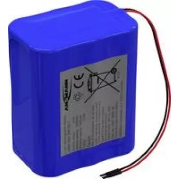 Ansmann 3S2P Akkupack 6x 18650 Kabel Li-Ion 10,8V 6700mAh 10,8 V 6700 (2447-3050-40)