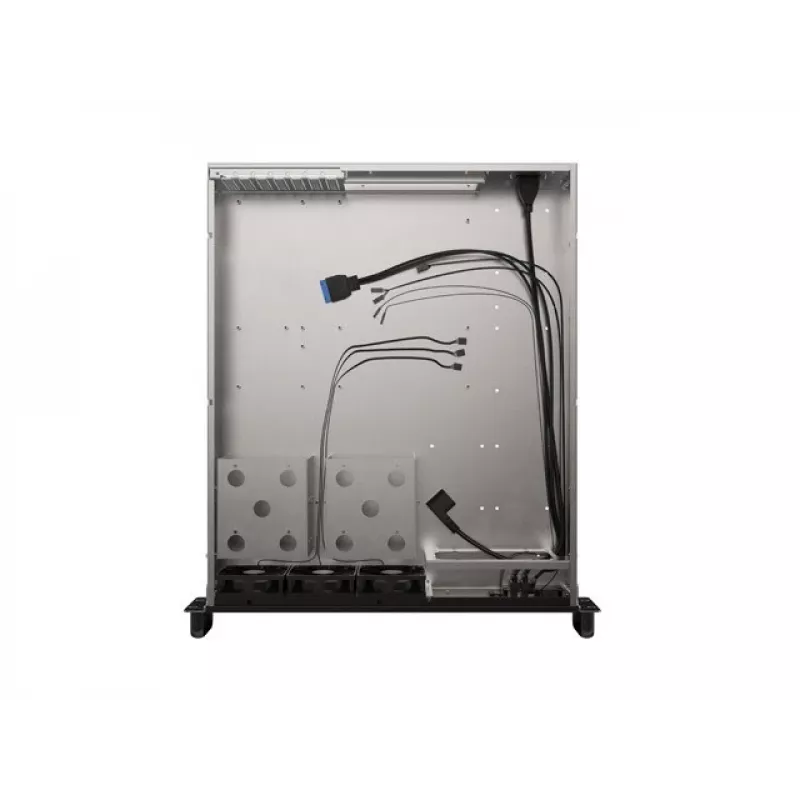 Rackgehäuse Lanberg SC01-5202-12B 2U Schwarz 3 Lüfter HDD+SSD