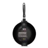 Resto Kitchenware 93603 Bratpfanne Wok/Pfanne Rund