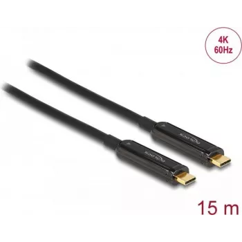 Aktives optisches USB-C-Videokabel DeLOCK 84104 4K 60 Hz 15 m