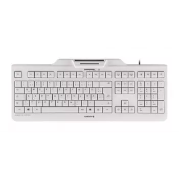 CHERRY KC 1000 SC Tastatur USB Swiss Grau