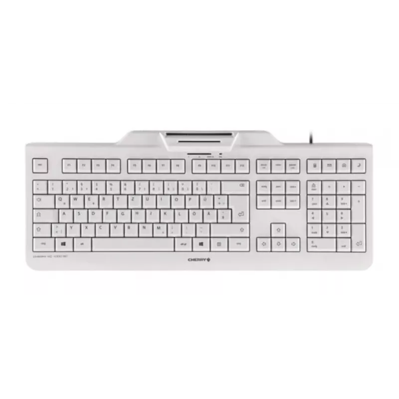 CHERRY KC 1000 SC Tastatur USB Swiss Grau