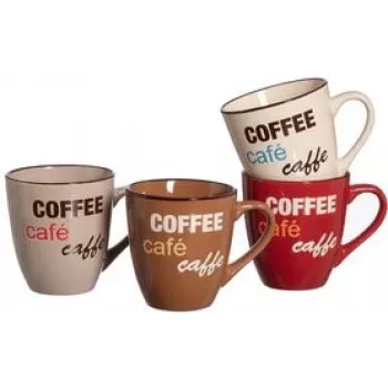 Keramik-Kaffeetasse ritzenhoff & breker Coffee Talk 0,39 L Spülmaschinenfest