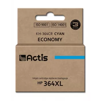 Actis KH-364CR Tinte (Ersatz für HP 364XL CB323EE; Standard; 12 ml; Cyan)