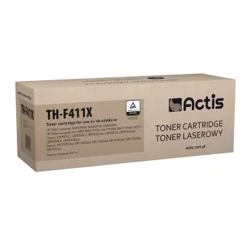 Actis TH-F411X Toner (Ersatz für HP 410X CF411X; Standard; 5000 Seiten; Cyan)