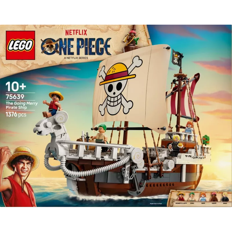 LEGO-Set The Going Merry Piratenschiff 75639 — One Piece Ziegelmodell