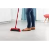 Bodenbesen VILEDA 143703 mit Stiel, Technopolymer, weiche/harte Borsten, Innenbereich, 130 cm, rot