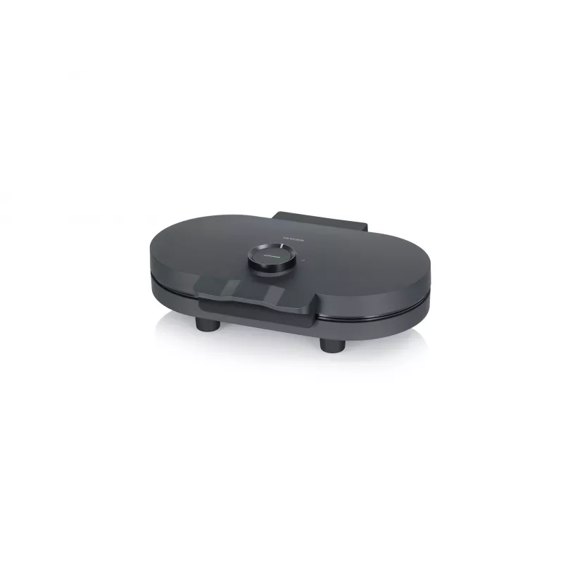 Waffeleisen Severin WA 2118 2 Waffeln 1200 W Schwarz