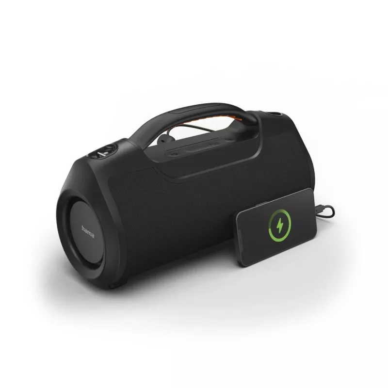 Soundbar HAMA Soundbarrel 2.0 schwarz Bluetooth kabellos — kompakt 2.0-Kanal