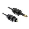 Toslink-Audiokabel DeLOCK 82876 2m Mini-TOSLINK Schwarz