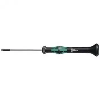 Wera Elektronik- und Feinmechanik-Torx-Schraubendreher 2067 Größe T 2 Klingenlänge: 40 mm (05118036001)