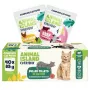 Nassfutter für Katzen animal island Everyday Rind- und Hühnerfilets in Brühe, 40×85 g Multipack