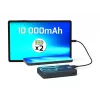 Port Designs 907005 Powerbank 10000 mAh kabelloses Laden Schwarz