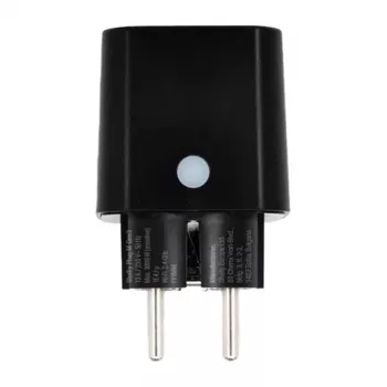 Shelly Plug PM Gen3 Matter 13A Smart-Steckdose, schwarz