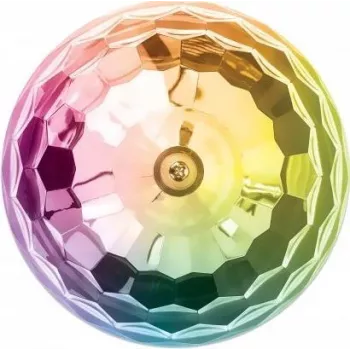 Manhattan Sound Science Disco Light Ball Bluetooth-Lautsprecher, FM-Radio, ordentliche Klangleistung (3 W), 8 Stunden Wiedergabezeit, integrierte Bedienelemente, Reichweite 10 m, microSD-Kartenleser, AUX 3,5 mm, USB-A-Ladekabel inkl., Bluetooth 5.0, 3 Jahre Garantie
