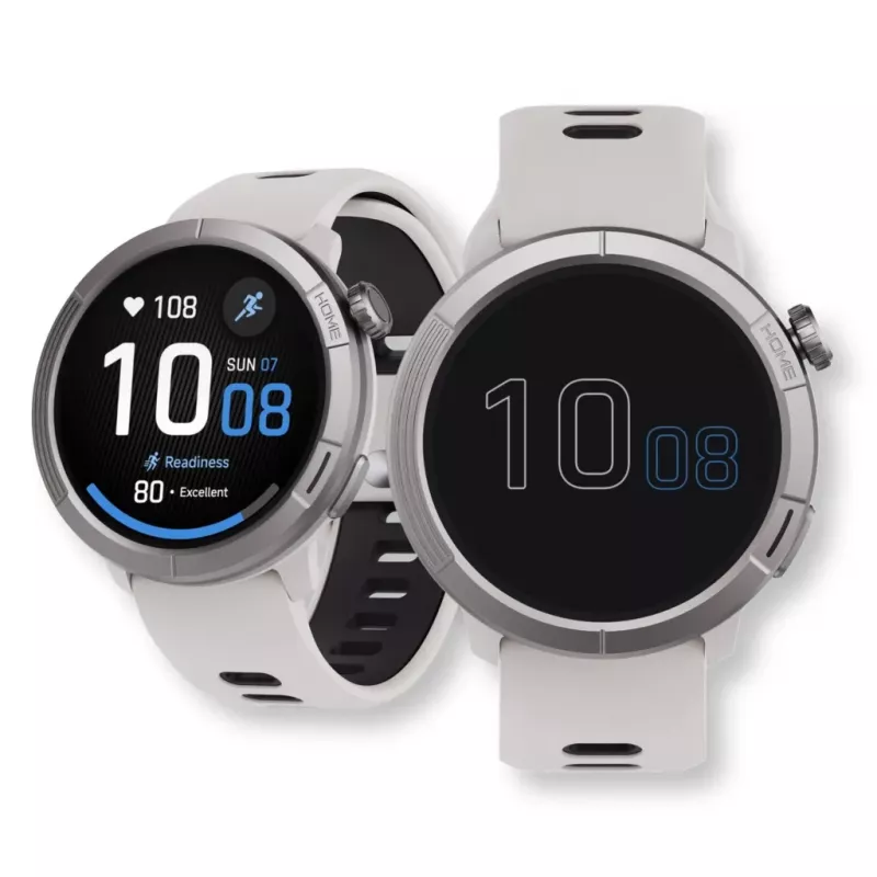 Stelio Smartwatch Activ Pro GPS Modell STSWA102TN, 46 mm Titangehäuse