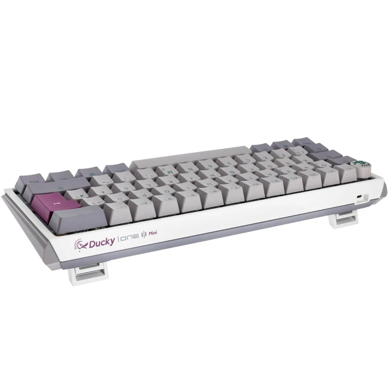 Ducky One 3 Mini Tastatur Gaming USB Grau