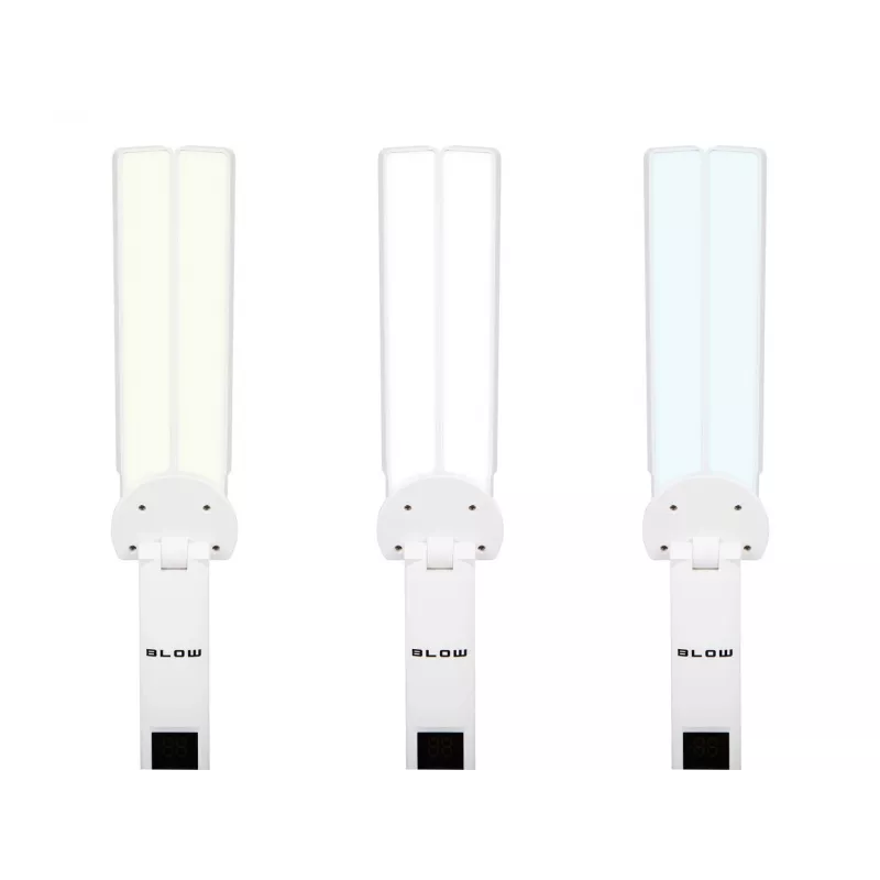 LB-24 LED-Schreibtischlampe mit Uhr