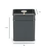Kunststoff-Dosenset luftdicht Salter BW124591EU7, 3-teilig, Vorratsdosen