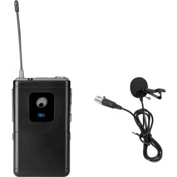 Lavalier-Mikrofon Omnitronic UHF-E Series 527,5 MHz — kabelgebundenes Lavaliermikrofon für Sprache und Präsentationen