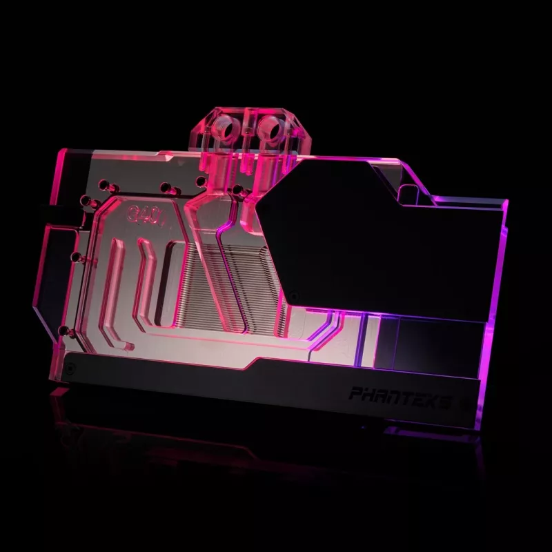 Phanteks Glacier G40 Wasserkühler + Rückplatte