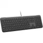 LOGITECH Signature Slim K620 Kabelgebundene Tastatur für Unternehmen - GRAPHITE - US INT'L - USB - N/A - INTNL-973 - USB-C