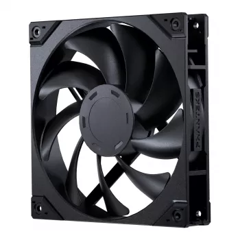 Phanteks M25 Gen2 140mm PWM Gehäuselüfter - 3er-Pack, Schwarz
