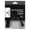 Gembird A-MDPM-HDMIF-02 Videokabel-Adapter Mini DisplayPort HDMI Typ A (Standard) Schwarz