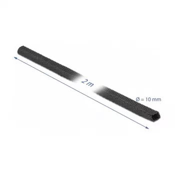 Schrumpfschlauch DeLOCK 20792 2 m x 10 mm schwarz